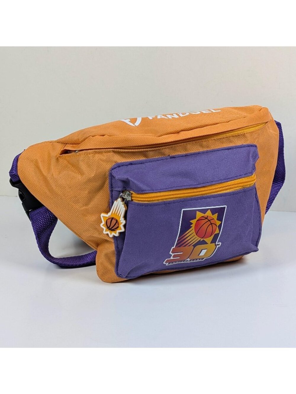 Phoenix Suns Fanduel 30th Anniversary Fanny Pack Belt Bag Stadium Tailgate Zip